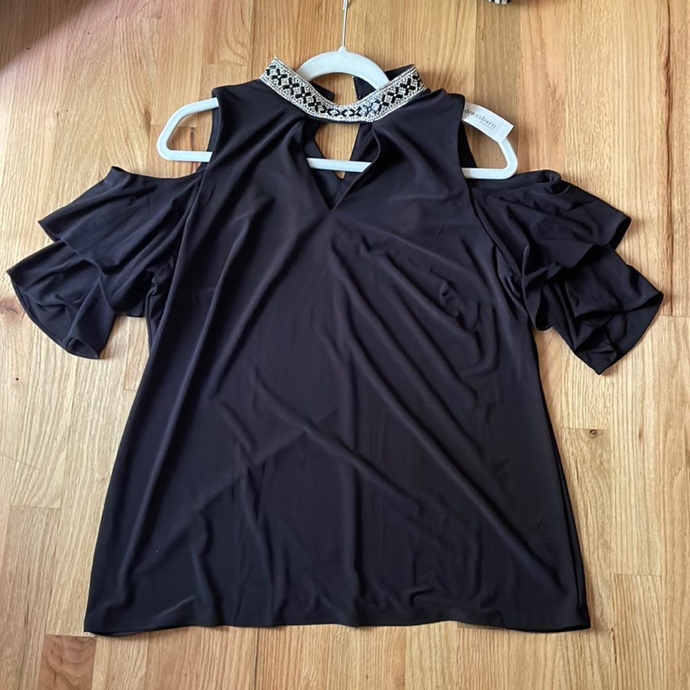 Women’s Dressbarn Rob & Ali Blouse, Size L - BNWT - Make an Offer!